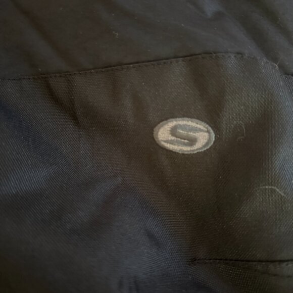 Slalom Youth Size Large Insulated Black Winter Ski Snow Bib Pants Overalls - Picture 3 of 4